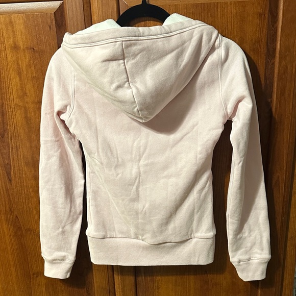 Hollister Light Pink Hoodie with Fleece Lining - Picture 4 of 5
